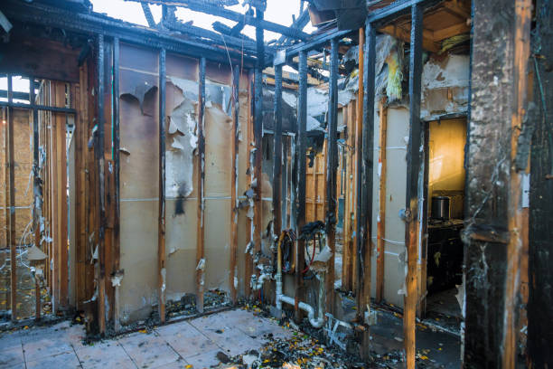 Professional Emergency Fire Cleanup technician working in Trotwood, OH